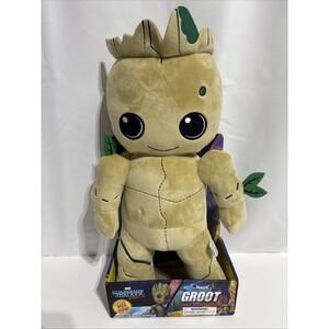 Marvel Guardians Hug Me Baby Groot 16-Inch Plush Vibrates‎ Shake Action